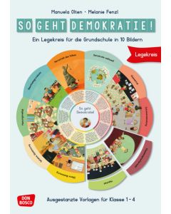 So geht Demokratie! Legekreis für die Grundschule in 10 Bildern