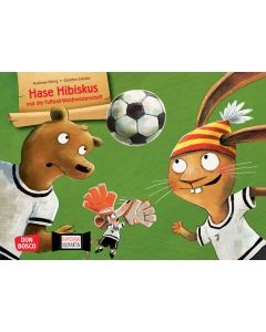 Hase Hibiskus und die Fußball-Waldmeisterschaft. Kamishibai Bildkartenset
