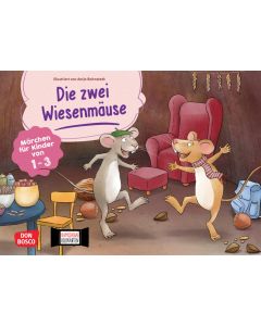 Die zwei Wiesenmäuse. Kamishibai Bildkartenset