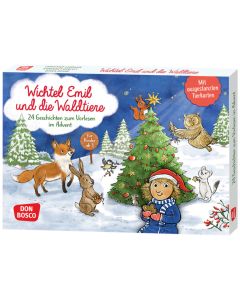Wichtel Emil und die Waldtiere. 24 Geschichten zum Vorlesen im Advent. Für Kinder von 3 bis 6