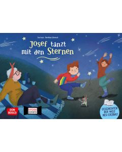 Josef tanzt mit den Sternen. Kamishibai Bildkartenset