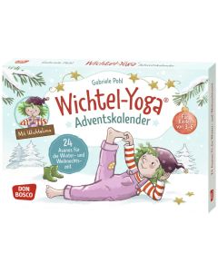 Wichtel-Yoga-Adventskalender. 24 Asanas für die Winter- und Weihnachtszeit