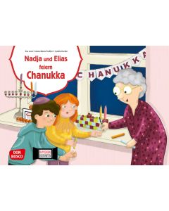 Nadja und Elias feiern Chanukka. Kamishibai Bildkartenset