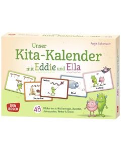 Unser Kita-Kalender mit Eddie und Ella