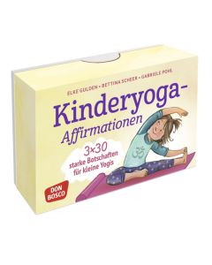 Kinderyoga-Affirmationen. 3 x 30 starke Botschaften für kleine Yogis