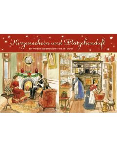 Kerzenschein und Plätzchenduft