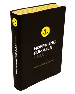 Hoffnung für alle. Die Bibel - "Black Hope Edition" Großformat mit Loch-Stanzung