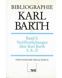 Bibliographie Karl Barth