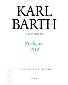 Karl Barth Gesamtausgabe
