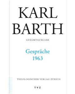 Karl Barth Gesamtausgabe