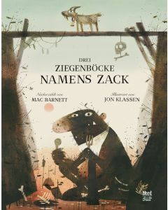 Drei Ziegenböcke namens Zack – vom Gewinner des Astrid Lindgren Memorial Award 2026!