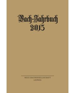 Bach-Jahrbuch 2015