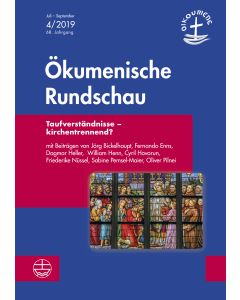 Taufverständnisse - kirchentrennend