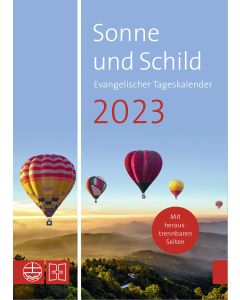 Sonne und Schild 2023. Evangelischer Tageskalender 2023