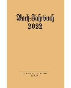 Bach-Jahrbuch 2022