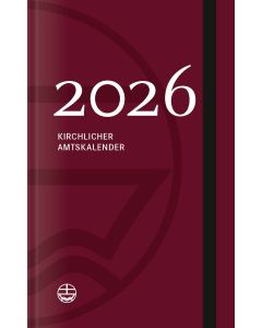Kirchlicher Amtskalender 2026 – rot