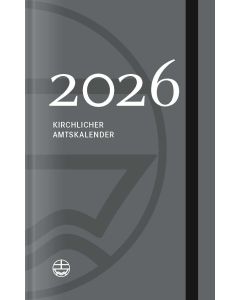 Kirchlicher Amtskalender 2026 – grau