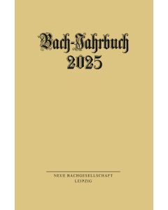 Bach-Jahrbuch 2025