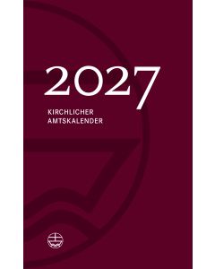 Kirchlicher Amtskalender 2027 – rot