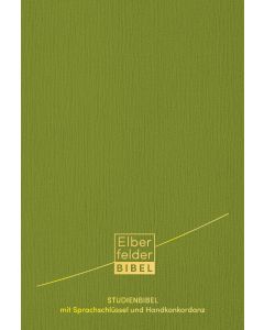 Elberfelder Studienbibel, Kunstleder, mit Sprachschlüssel und Handkonkordanz