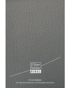 Elberfelder Studienbibel, Leder, mit Sprachschlüssel und Handkonkordanz