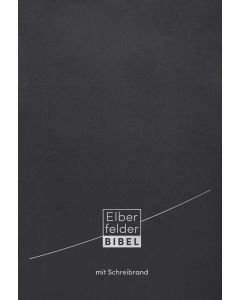Elberfelder Bibel - mit Schreibrand, Leder