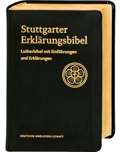 Stuttgarter Erklärungsbibel. Kompaktausgabe Ledereinband mit Goldschnitt