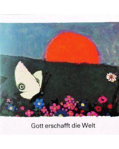 Gott erschafft die Welt