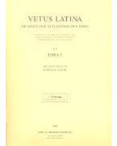 Vetus Latina. Die Reste der altlateinischen Bibel. Nach Petrus Sabatier / Esra I
