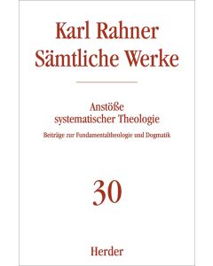 Anstöße systematischer Theologie