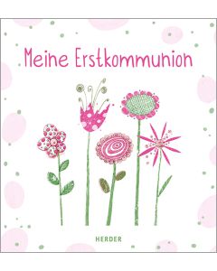 Meine Erstkommunion Erinnerungsalbum Blumen