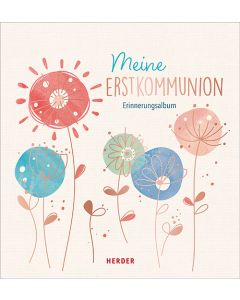 Meine Erstkommunion Erinnerungsalbum Floral