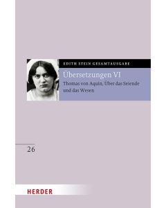 Übersetzung: Thomas von Aquin, Über das Seiende und das Wesen - De ente et essentia - mit den Roland-Gosselin-Exzerpten. Eingeführt und bearbeitet von Andreas Speer und Francesco Valerio Tommasi