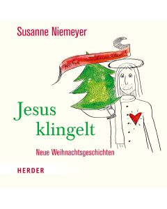 Frohe Weihnachten. Jesus klingelt