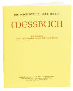 Hochgebet für Messen für besondere Anliegen - Altarausgabe