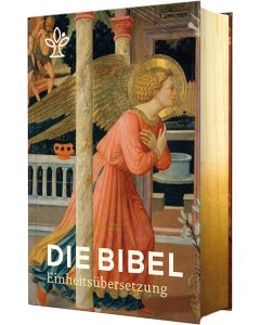 Die Bibel mit Bildmotiven von Engeln