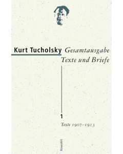 Gesamtausgabe Texte und Briefe 1