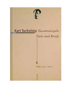 Gesamtausgabe Texte und Briefe 6