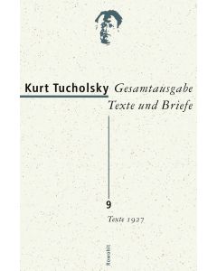 Gesamtausgabe Texte und Briefe 9