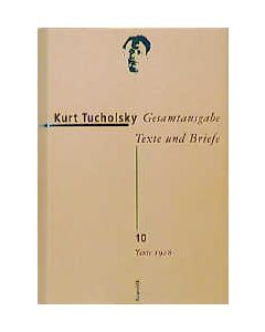 Gesamtausgabe Texte und Briefe 10