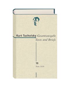 Gesamtausgabe Texte und Briefe 13