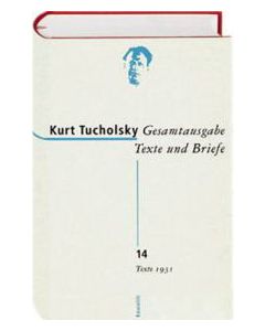 Gesamtausgabe Texte und Briefe 14