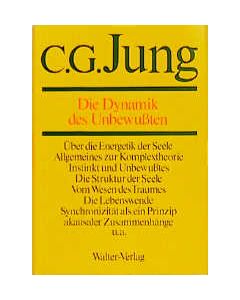 C.G.Jung, Gesammelte Werke. Bände 1-20 Hardcover / Band 8: Die Dynamik des Unbewußten