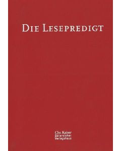 Die Lesepredigt. Eine Handreichung. Loseblattausgabe. (Ed. Chr. Kaiser) / Die Lesepredigt Ringordner