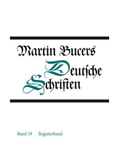 Deutsche Schriften / Registerband