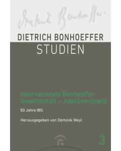 Internationale Bonhoeffer Gesellschaft – Jubiläumsband