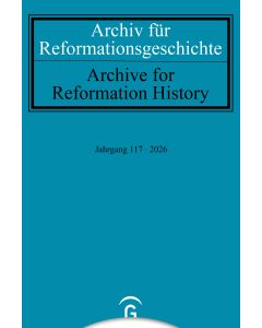 Archiv für Reformationsgeschichte – Aufsatzband