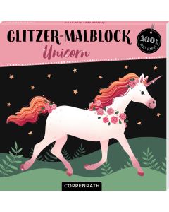 Glitzer-Malblock