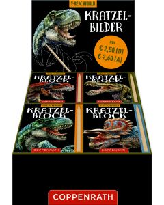 Kratzelbilder (T-Rex World)