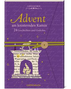 Brief-Adventskalenderbuch - Advent am knisternden Kamin